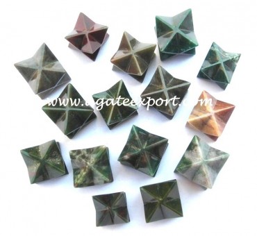Fancy Agate Merkaba Star.