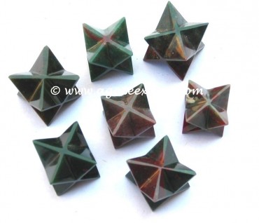 Blood Stone Merkaba Star