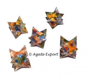 Chakra Orgone Merkaba Star