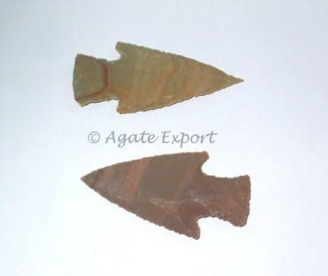 Handle Arrowheads point