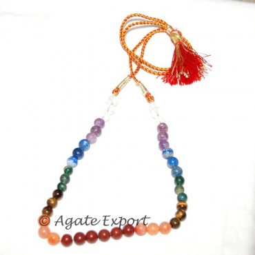 7 Chakra Stone Necklace