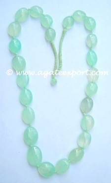 Aqva Onyx Almond Necklace