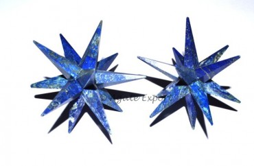 Lapis Lazuli 12 Points Merkaba Star