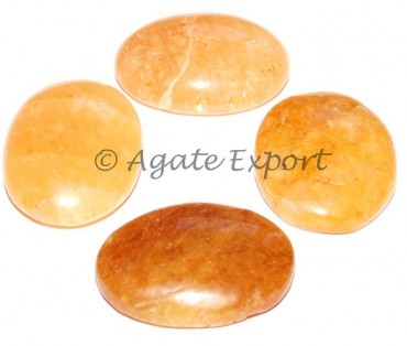 Golden Quartz Oval Cabochons