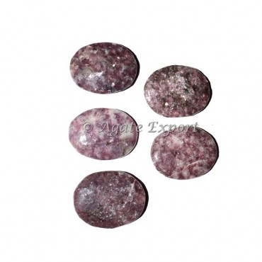 Lepidolite Oval Cabochons