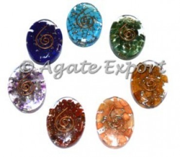 Orgone Energy Chakra Oval Set
