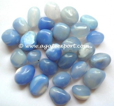 Chalcedony Onyx Tumbled Stones.