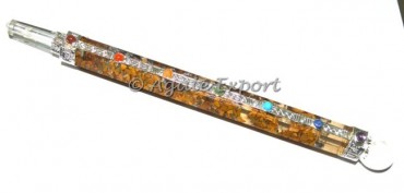 Yellow Jasper Orgone Healing Wand