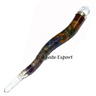 Orgone Snake Spiral Wands