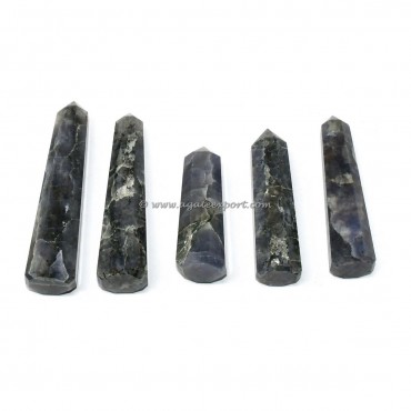 Iolite Obelisk Crystals Point