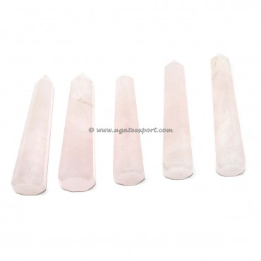 Rose Quartz Obelisk Crystals Point