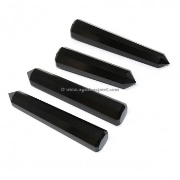 Black Agate Crystals Points