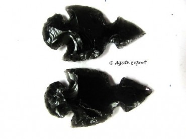 Taxes Cut Obsidian Arrowheads