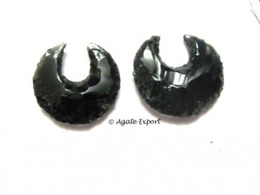 Moon Obsidian Arrowheads