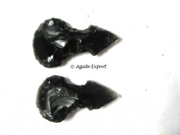 Gemstone Obsidian Arrowheads