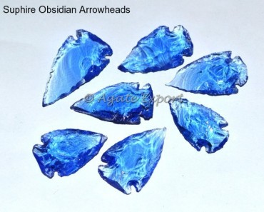 Suphire Obsidian Arrowheads