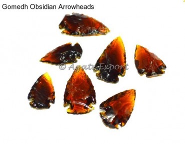 Gomedh Obsidian Arrowheads