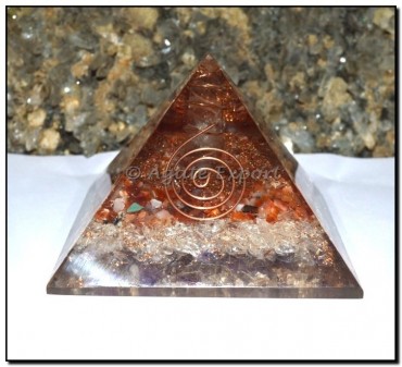 Energy Orgone Pyramids With Point and Multi Chips