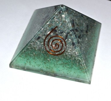 Green Opal Orgone Energy Pyramids