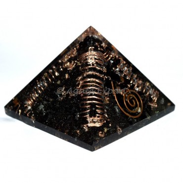 Black Tourmaline Orgone Pyramid