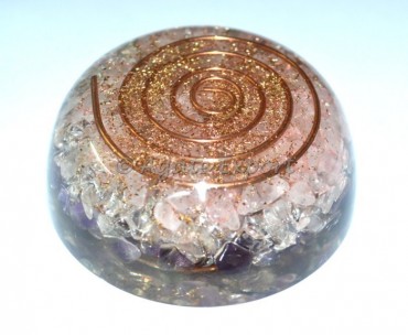 Quartz Orgone Dome