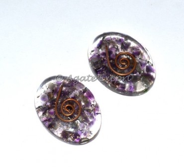 Amethyst Orgone Energy Oval