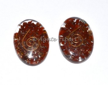 Red Jasper Orgone Energy Oval
