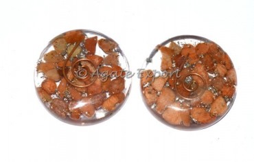 Peach Aventurine Orgone Energy Disc