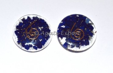 Lapis Lazuli Orgone Energy Disc Massage