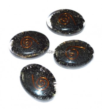 Black Tourmaline Healing Orgone Oval