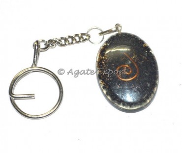 Orgone Black Tourmaline Keychain