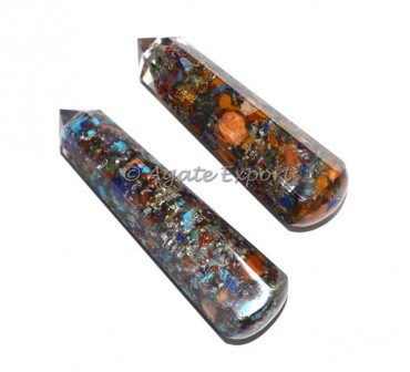 Seven Chakra Orgone Point Massage Wand