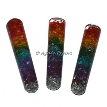 7 Chakra Plane Orgone Massage Wands