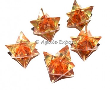 Carnelian Orgone Merkaba Star