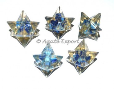Lapis Lazuli Orgone Merkaba Star