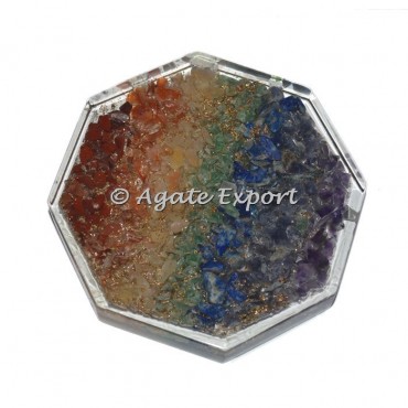 Chakra Layer Healing Orgonite Vastu Plate