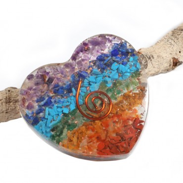 Orgonite Chakra Layer Heart