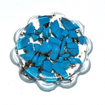 Orgone Turquoise paper weight