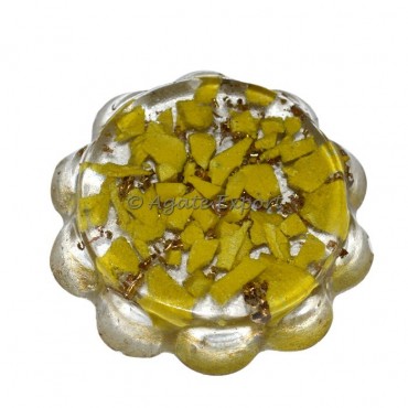 Yellow Jade Paperweight