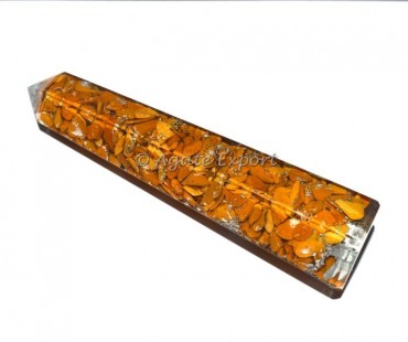 Yellow Jasper Orgone Obelisk