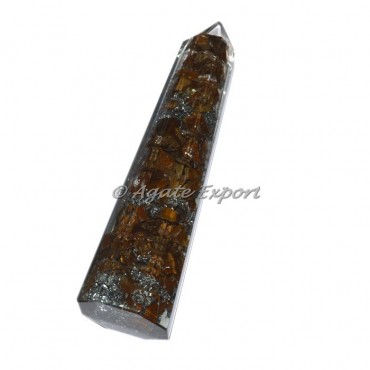 Tiger Eye Obelisk