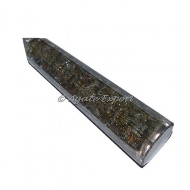Labrodrite Orgonite Obelisk