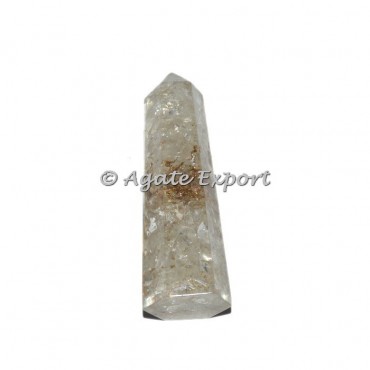 Crystal Quartz Orgonite Obelisk