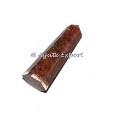 Carnelian Orgonite Obelisk