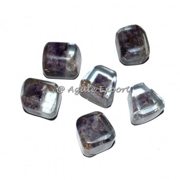 Amethyst Orgone Tumble Stone