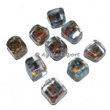 Mix Chakra Orgone tumble Stone