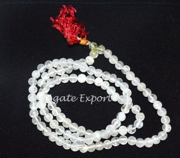 Crystal Quartz Mala A Grade.