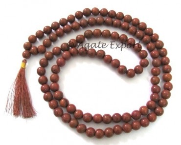 Red Jasper Mala.