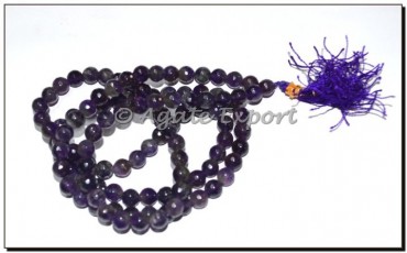 Amethyst Faceted Beads Jap Mala
