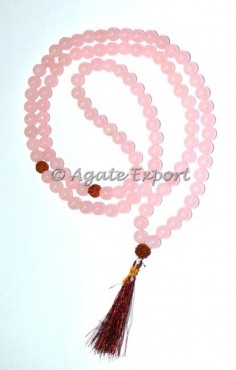 Rose Quartz Jap Mala